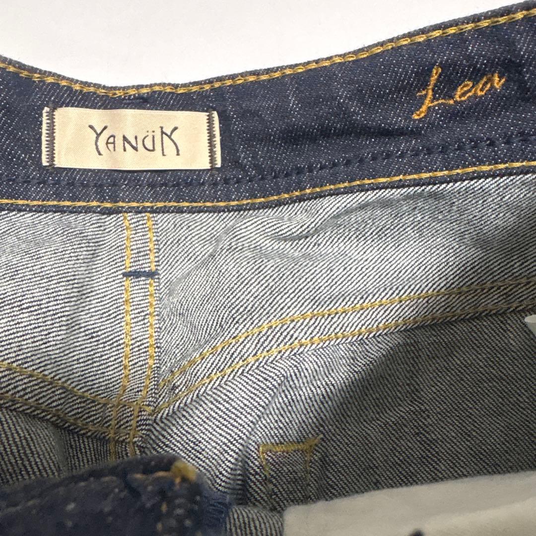 ✨美品✨ヤヌーク Yanuk レア LEA ボーイズストレートデニム【27】濃紺