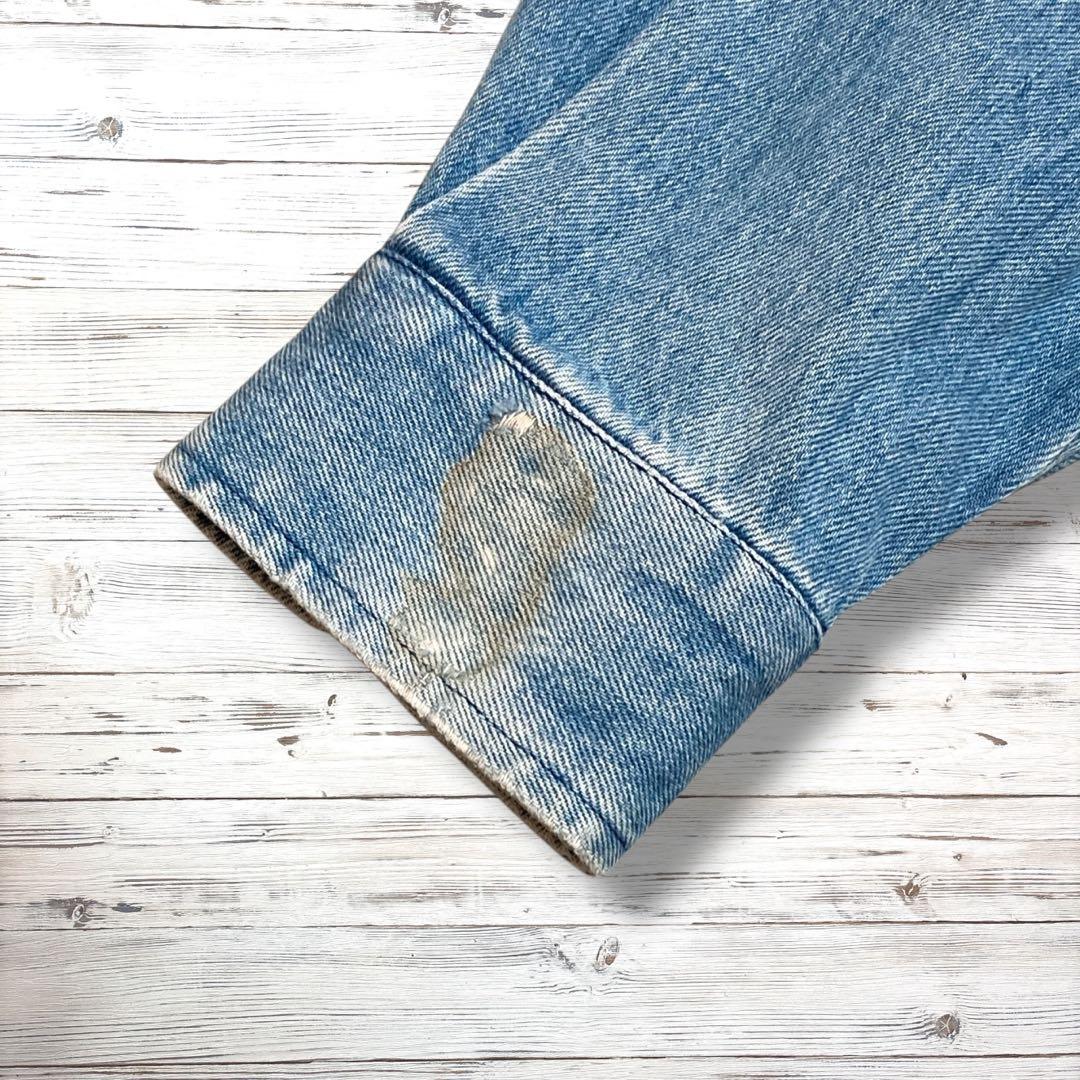 ラルフローレン デニムシャツ 刺繍ロゴ デニム L 1676