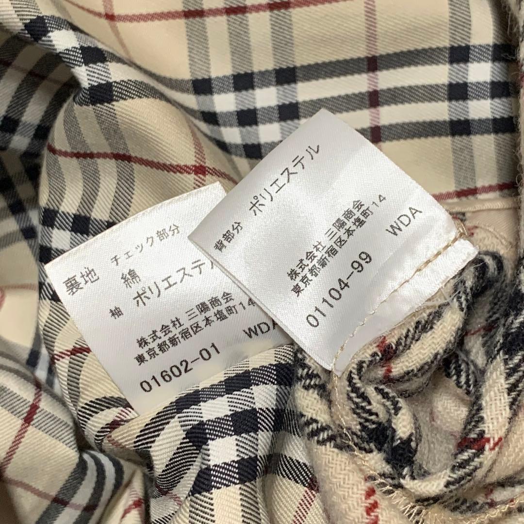 美品　バーバリーロンドン　トレンチ　ロング丈　　ライナー　ベルト　チェック　XL