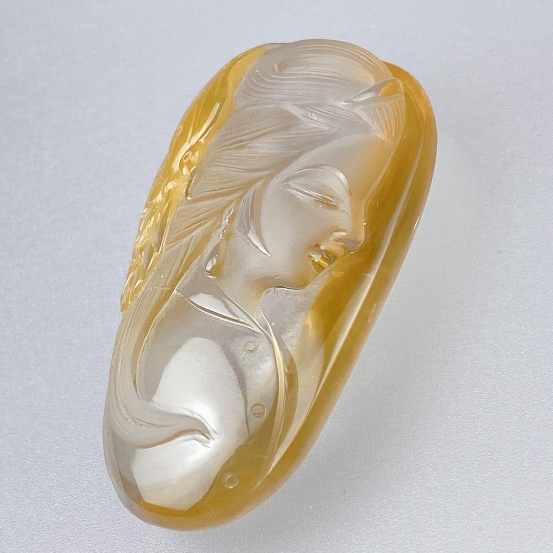 シトリン ペンダントトップ 57g