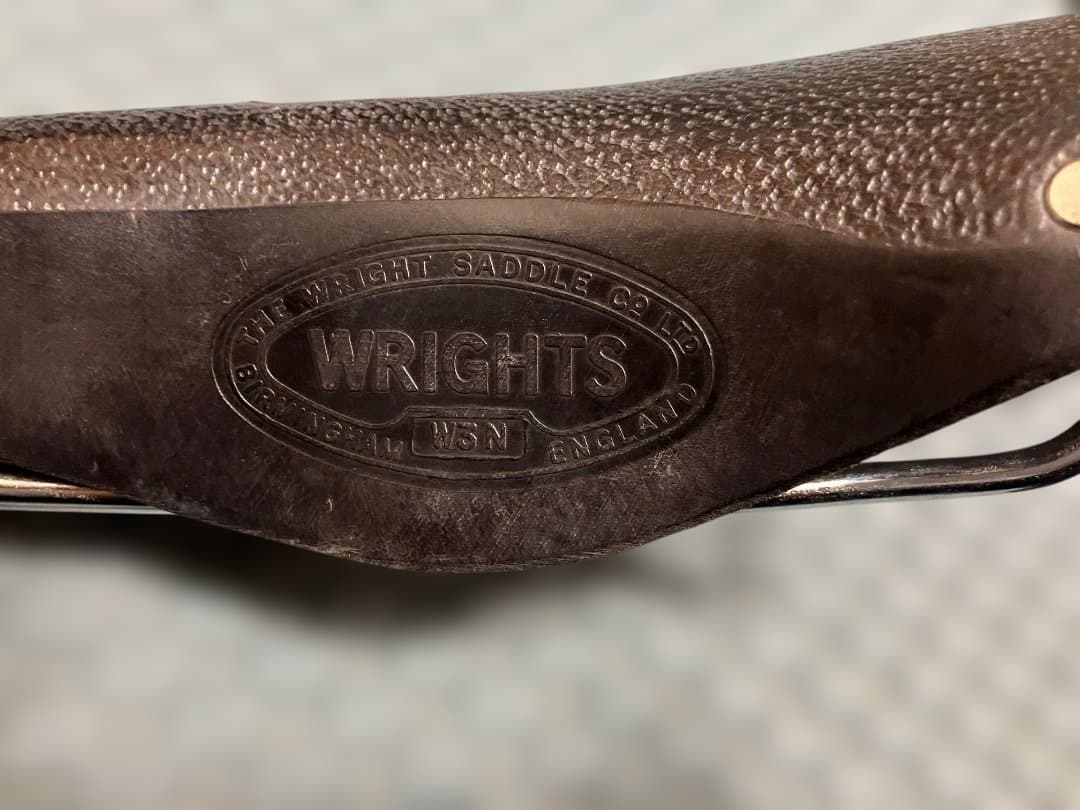 ブ*ー様 BROOKS製　WRIGHTS W3N サドル