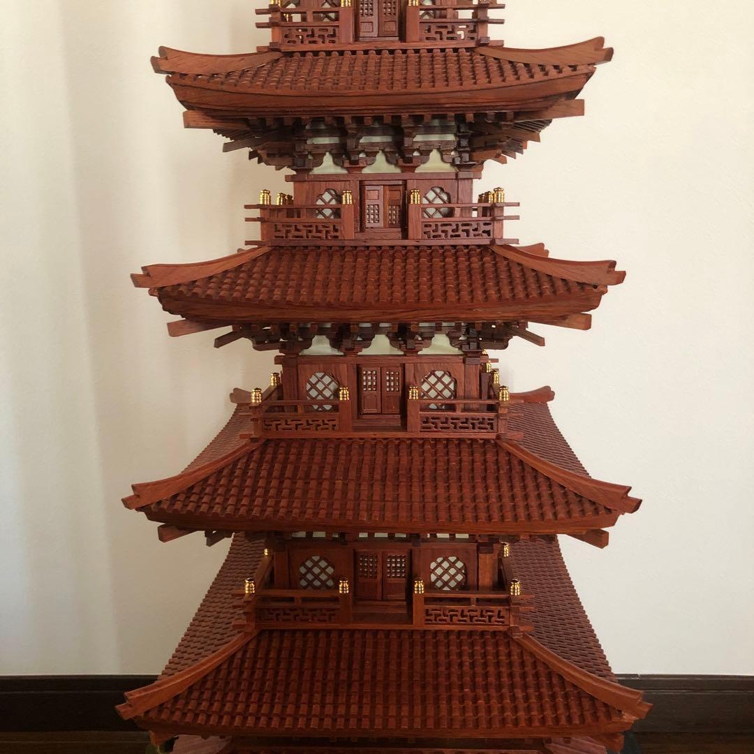 有名寺院木製五重塔