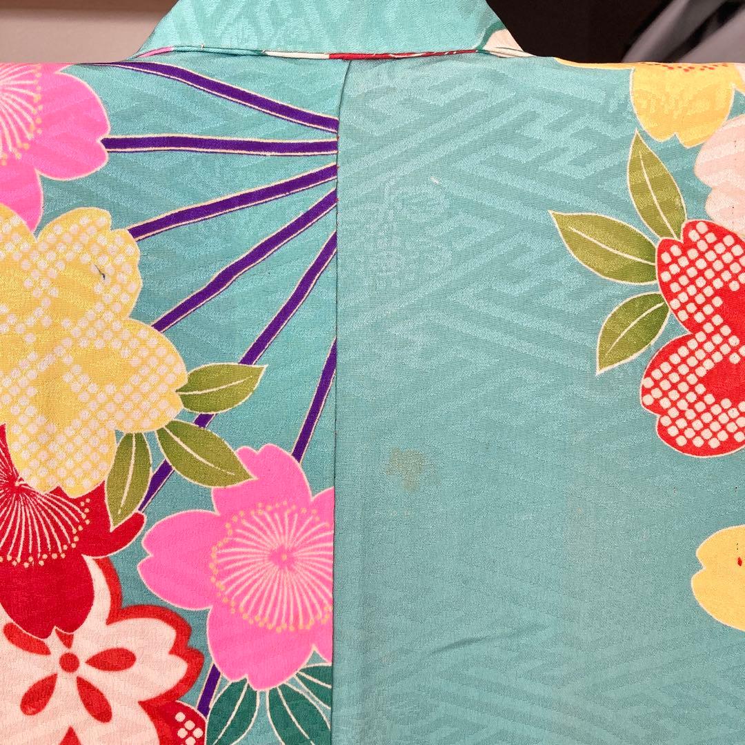 アンティーク　女の子　子供着物　ジュニア　アンティーク着物　袴　七五三　NO2