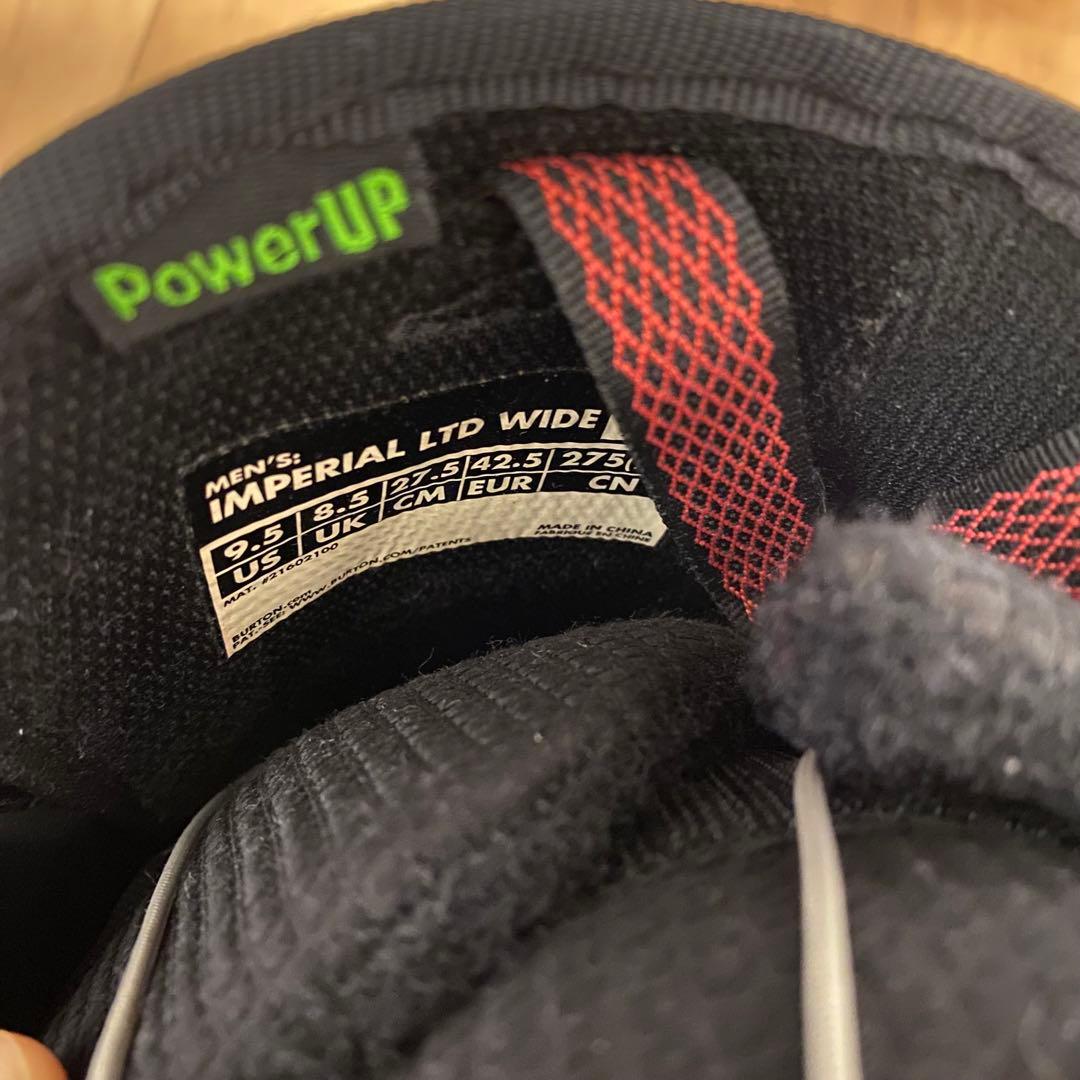 美品✨Burton imperial LTD WIDE 27.5cm