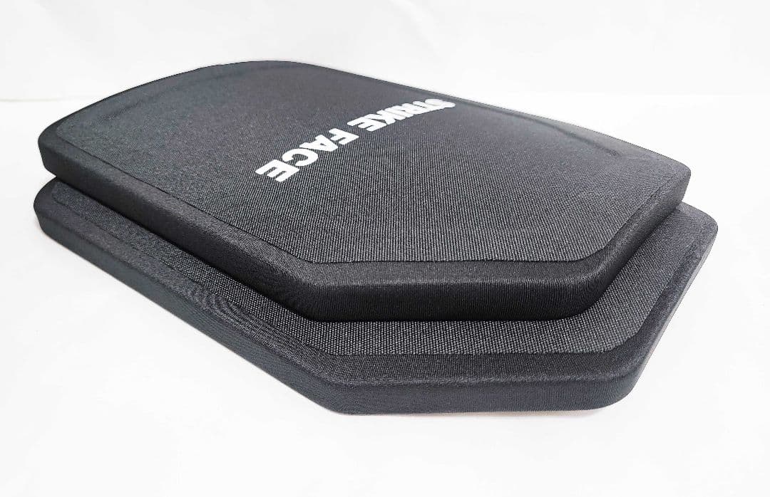 NIJ III レベル３ 防弾プレート Sサイズ 2枚 PE製 新品未使用