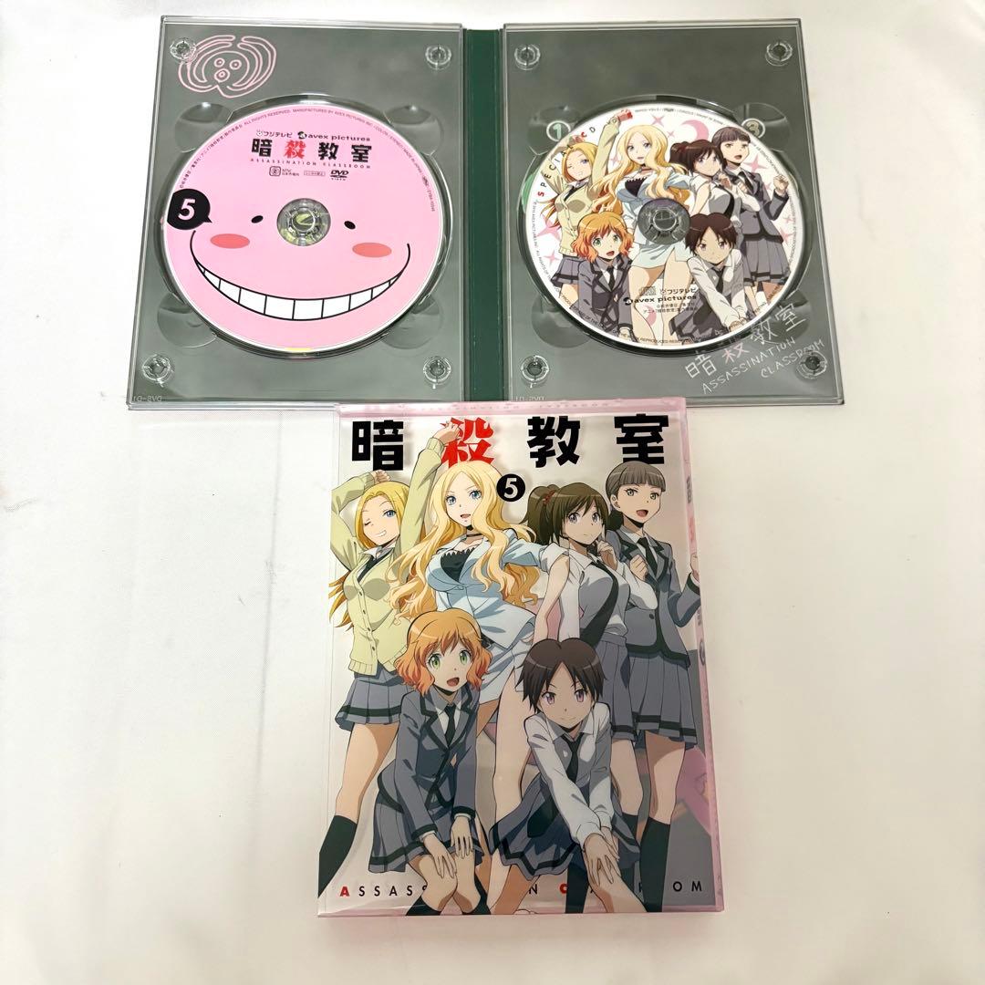 暗殺教室1期 DVD 初回生産限定版1〜8巻セット 収納ボックス付き