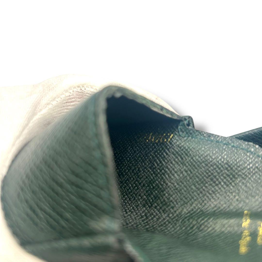 ルイヴィトン i22 キュベット タイガ ケース 小銭入れ グリーン