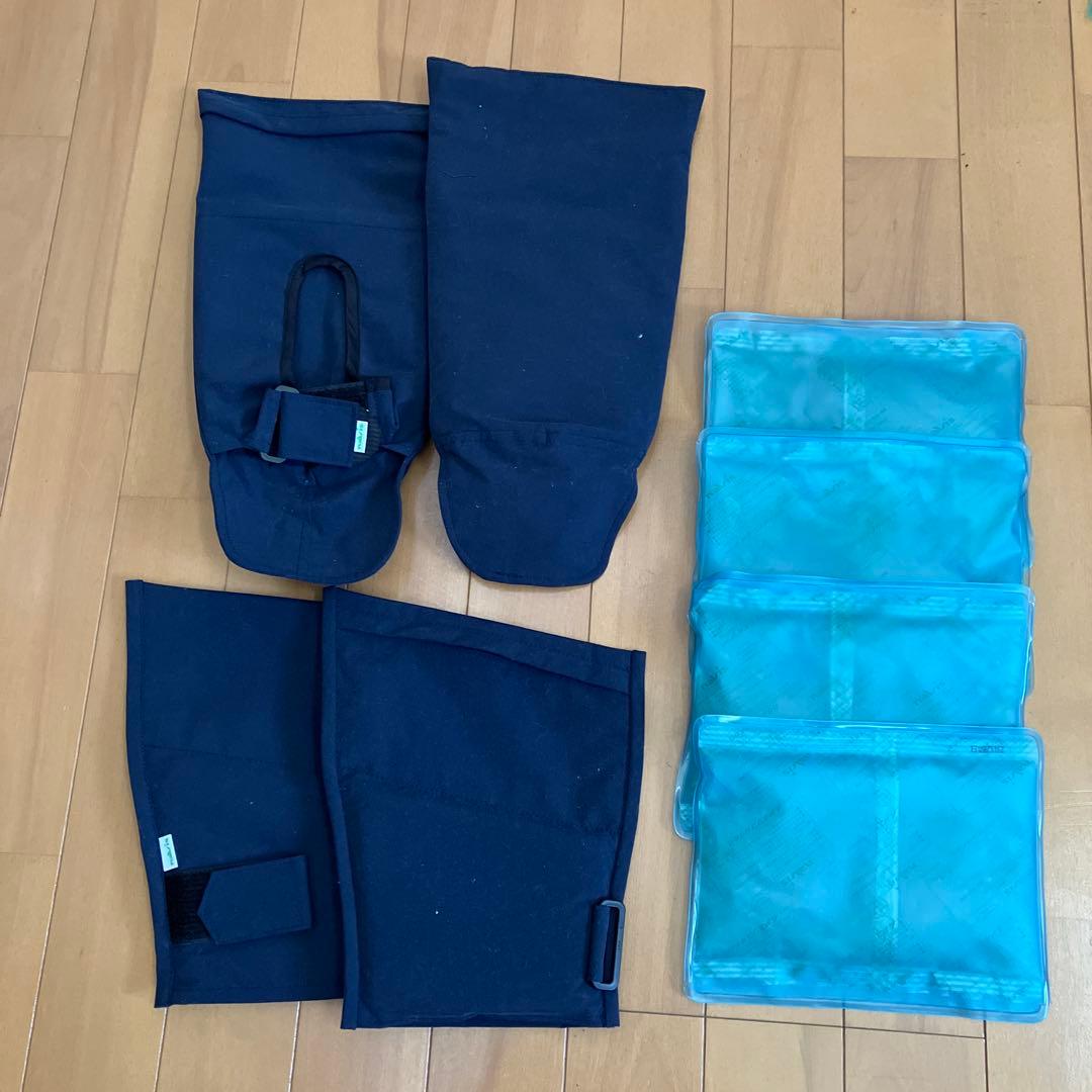 愛帽　頭皮冷却用帽子 (4時間分) & ナビスアズワン　指先フローズングローブ