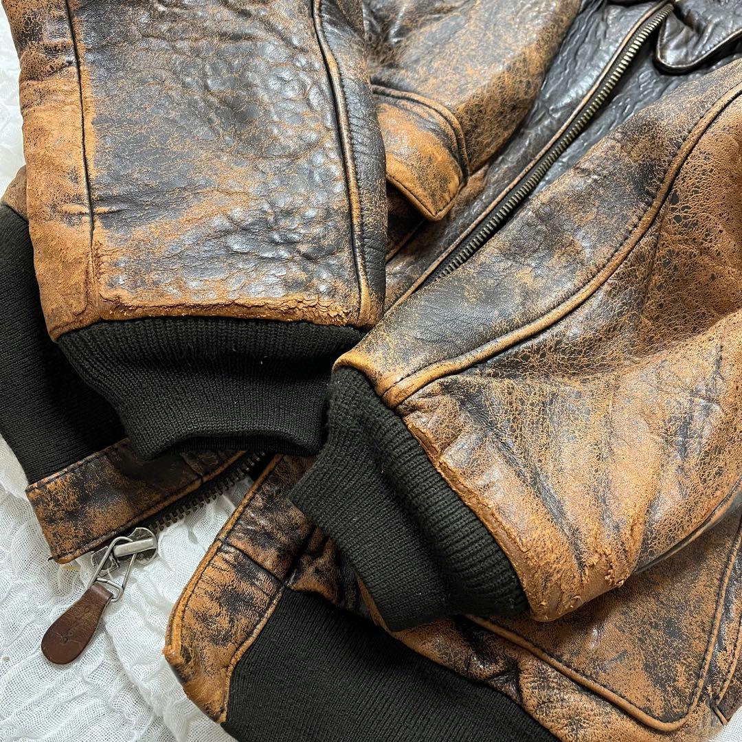 AVIREX　フライトジャケット　Type A-2　ピンナップガール　M