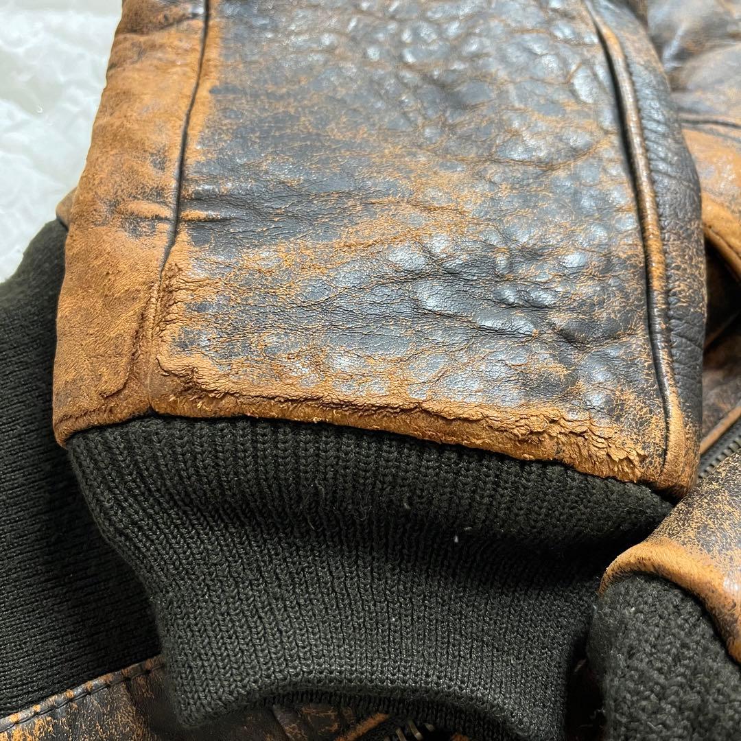 AVIREX　フライトジャケット　Type A-2　ピンナップガール　M