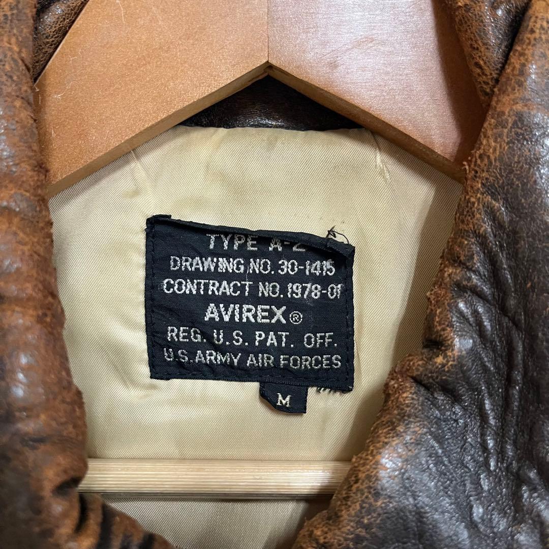 AVIREX　フライトジャケット　Type A-2　ピンナップガール　M