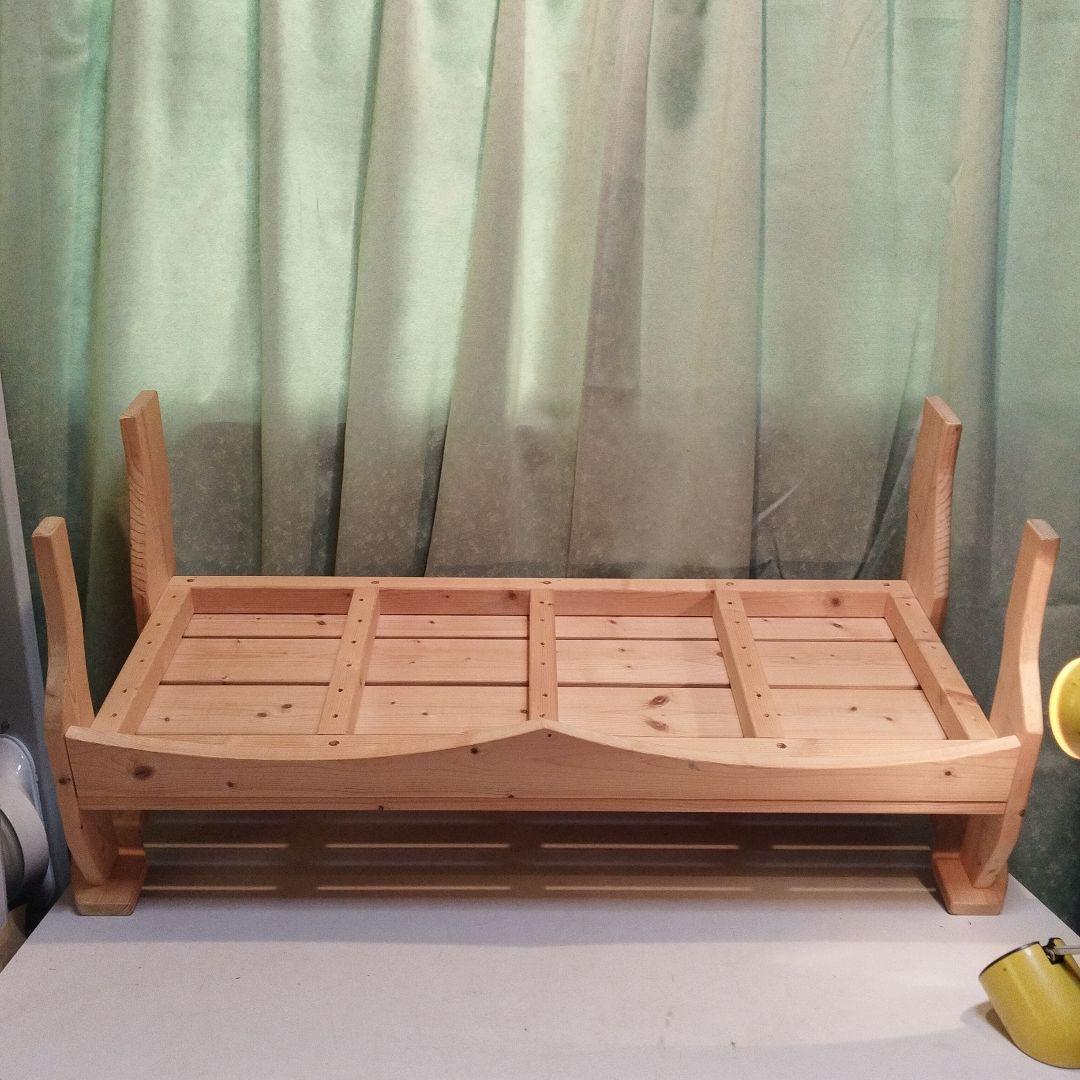 木製椅子　2人用