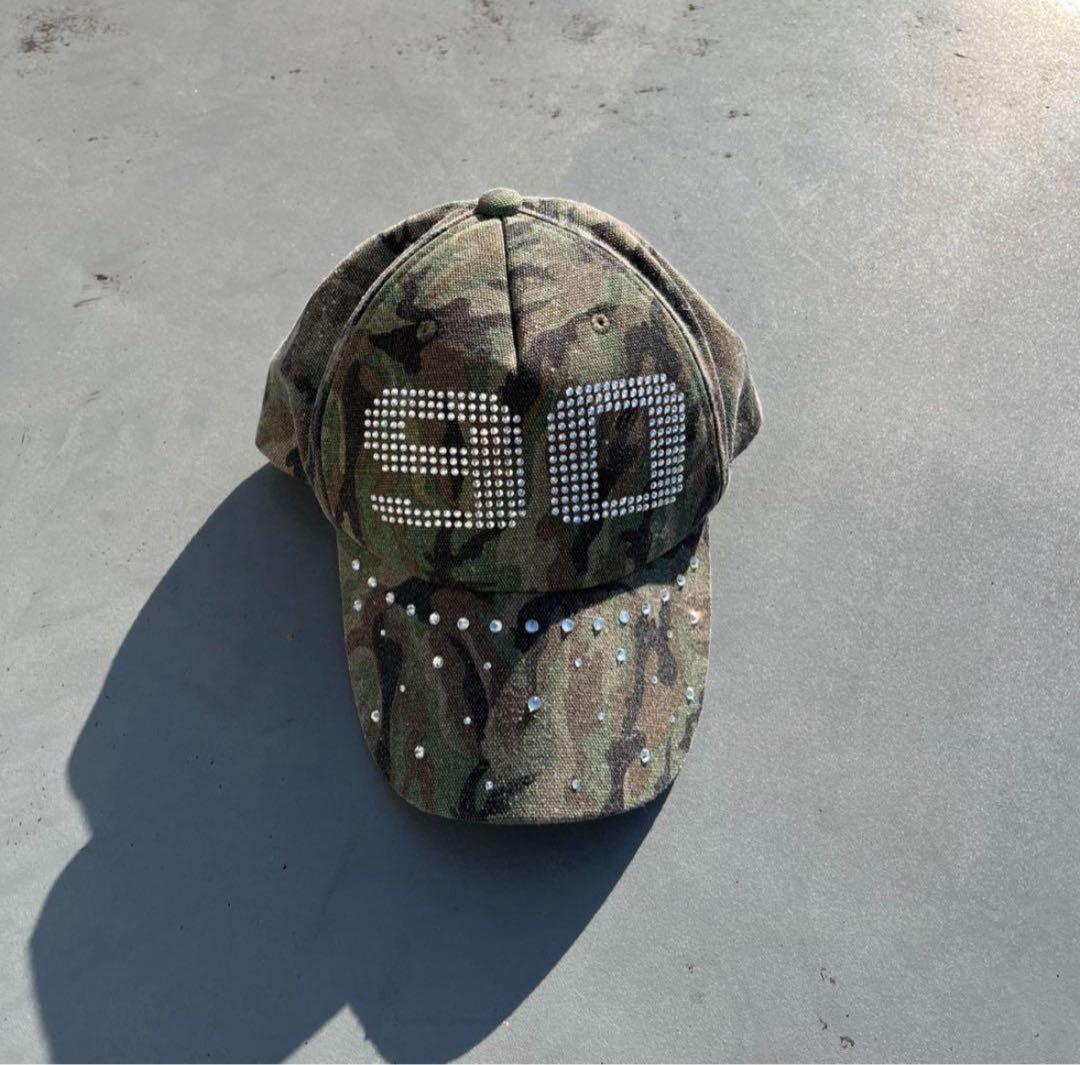 9090girl Numbering Studs Cap キャップ