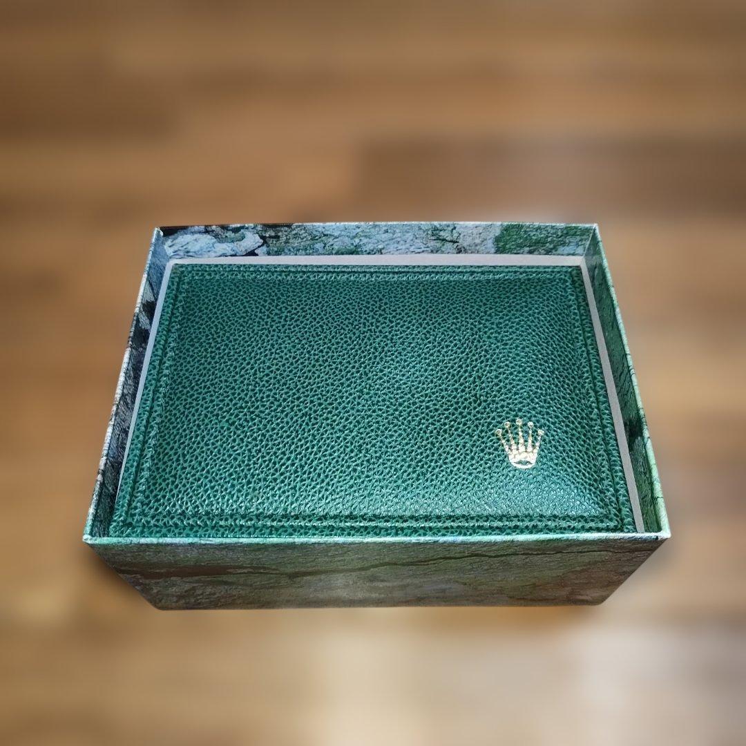 ROLEX OYSTER ケース 木箱 グリーン