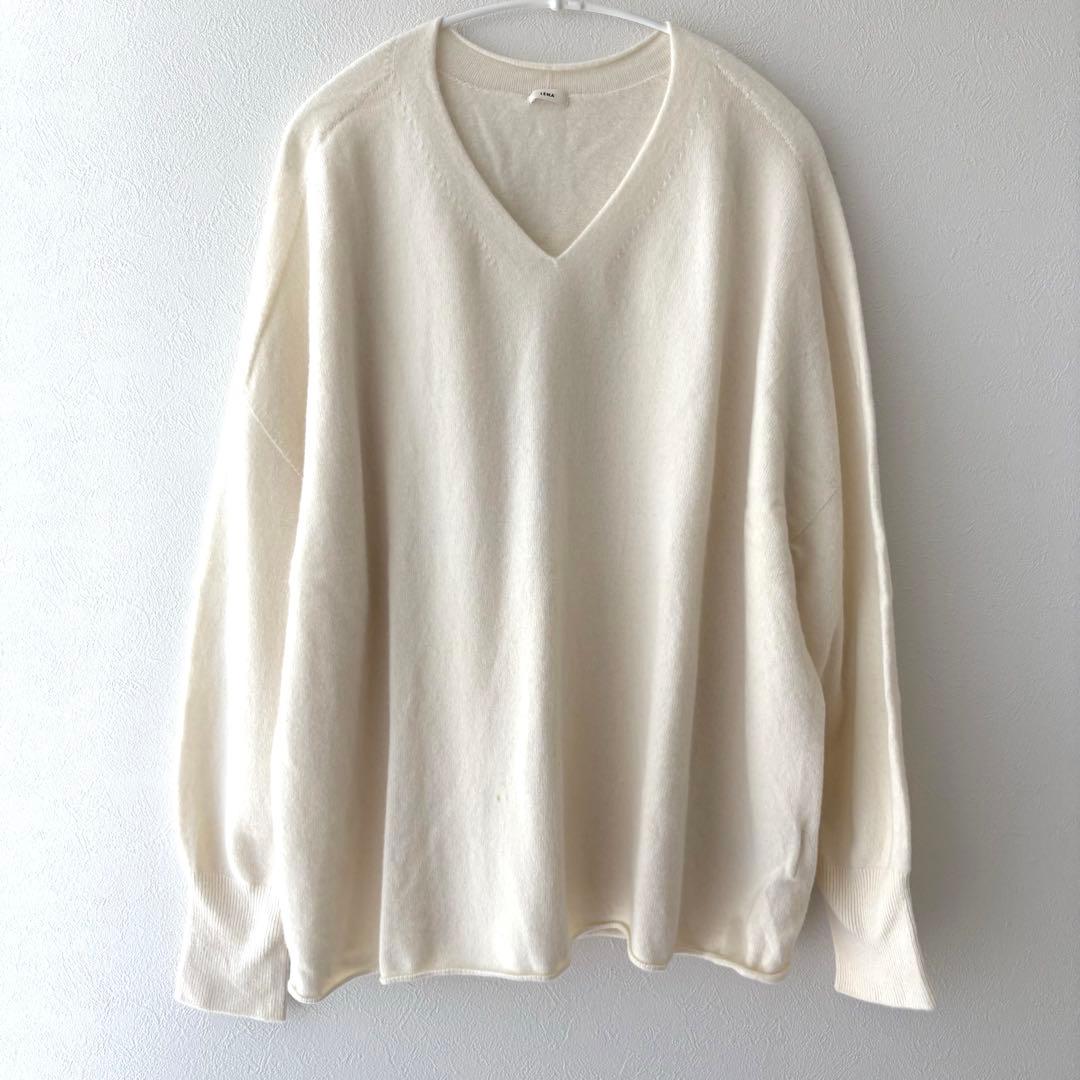 美品✨IENA 24AW Fine ニュージーウール ニュアンスVプルオーバー