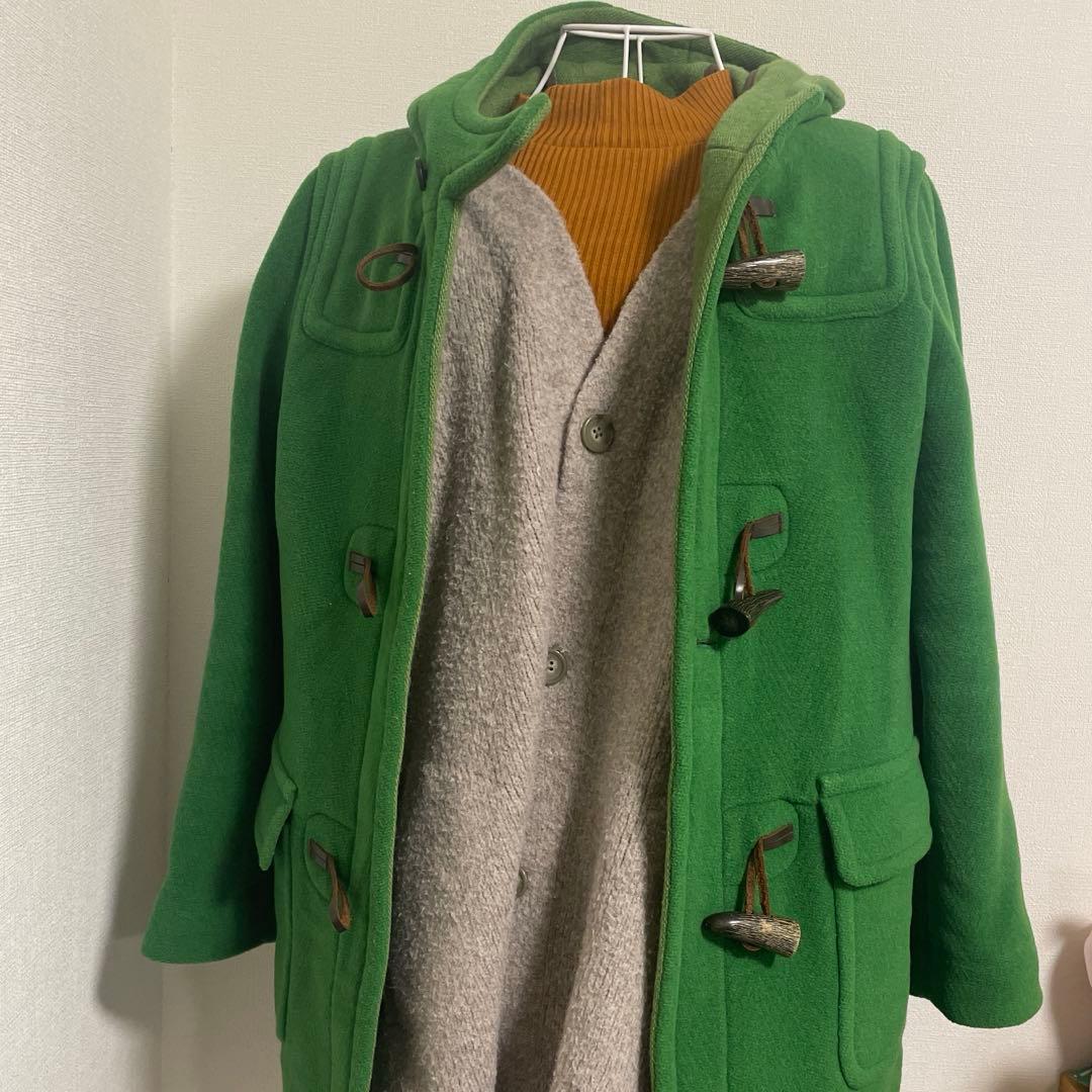 し*ま様 希少カラー　オールドイングランド　グリーン　ダッフル　コート　アウター