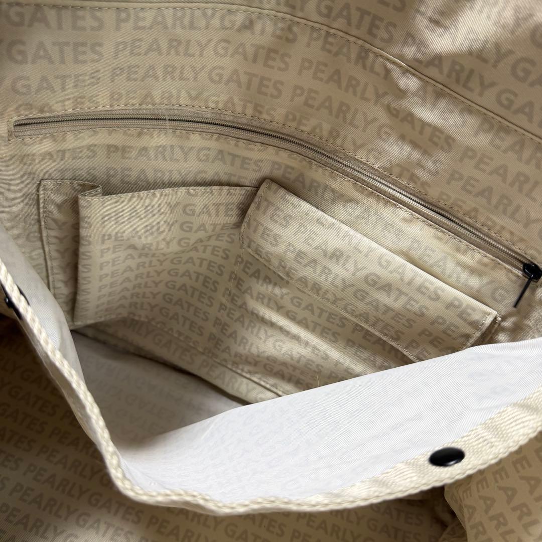 大容量⭐️パーリーゲイツ　ロッカートートバック　肩掛け　ゴルフ