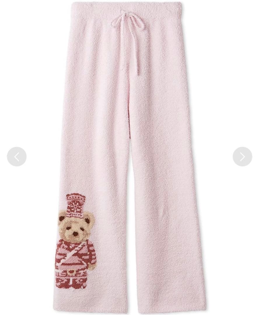 スナイデルホーム Steam Whip ホリデーベアジャガードロングパンツ
