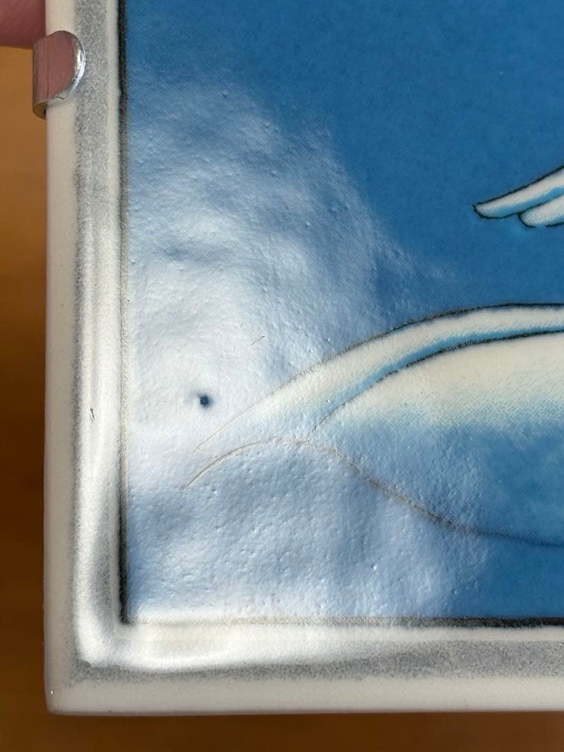 ARABIA ヘルヤ \"Enkeli lentää\" 陶板画