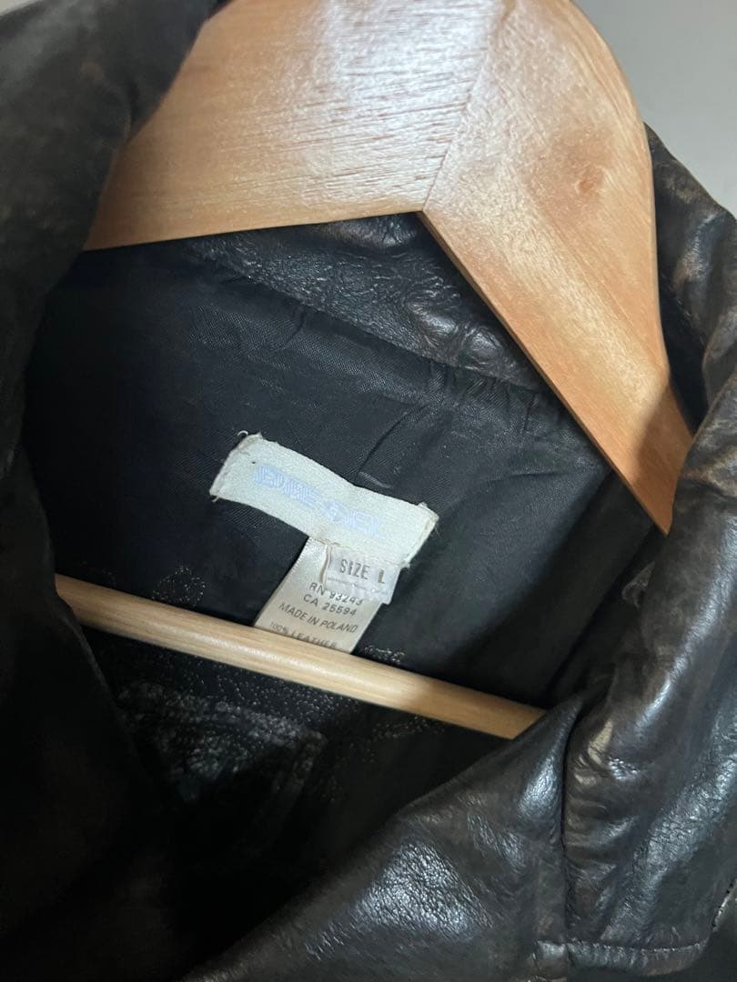 ディーゼル　レザージャケット　表記サイズLサイズ