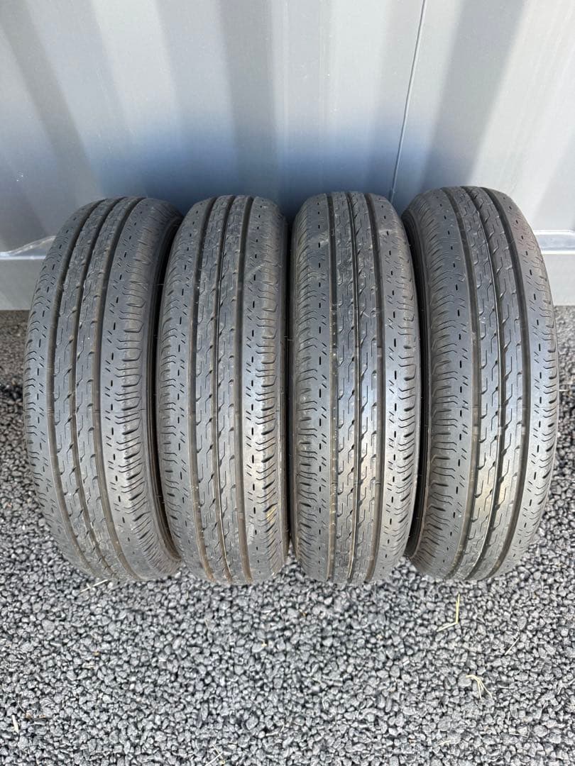 美品 ブリヂストン エコピア R680 145/80R12 80/78N LT