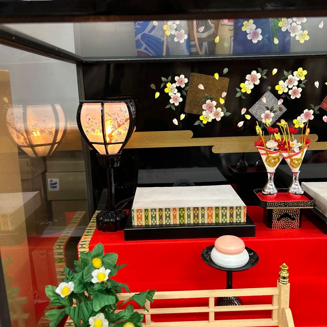 雛人形ケース＊5人飾り用＊人形ケース