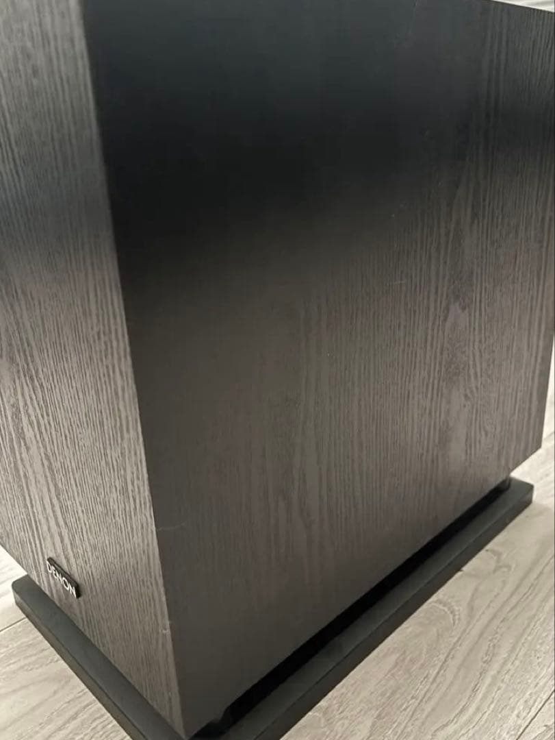 DENON ブラック サブウーファー DSW-37