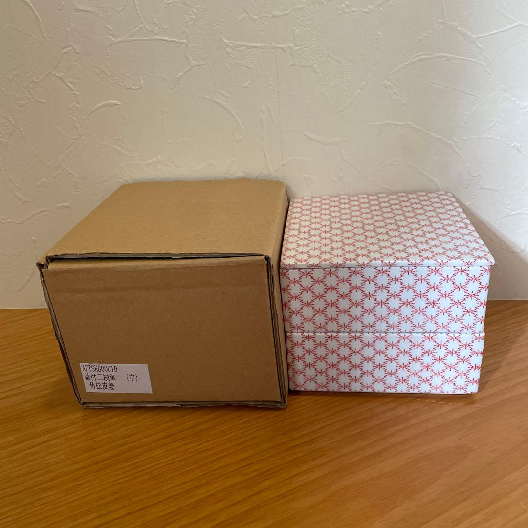 mai＠プロフ必読お願いします☺︎品 TIME&STYLE中赤色2段重箱