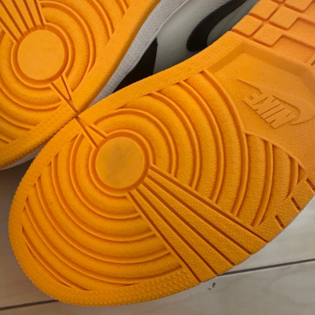 Nike Air Jordan 1 ブラック/イエロー ハイカット