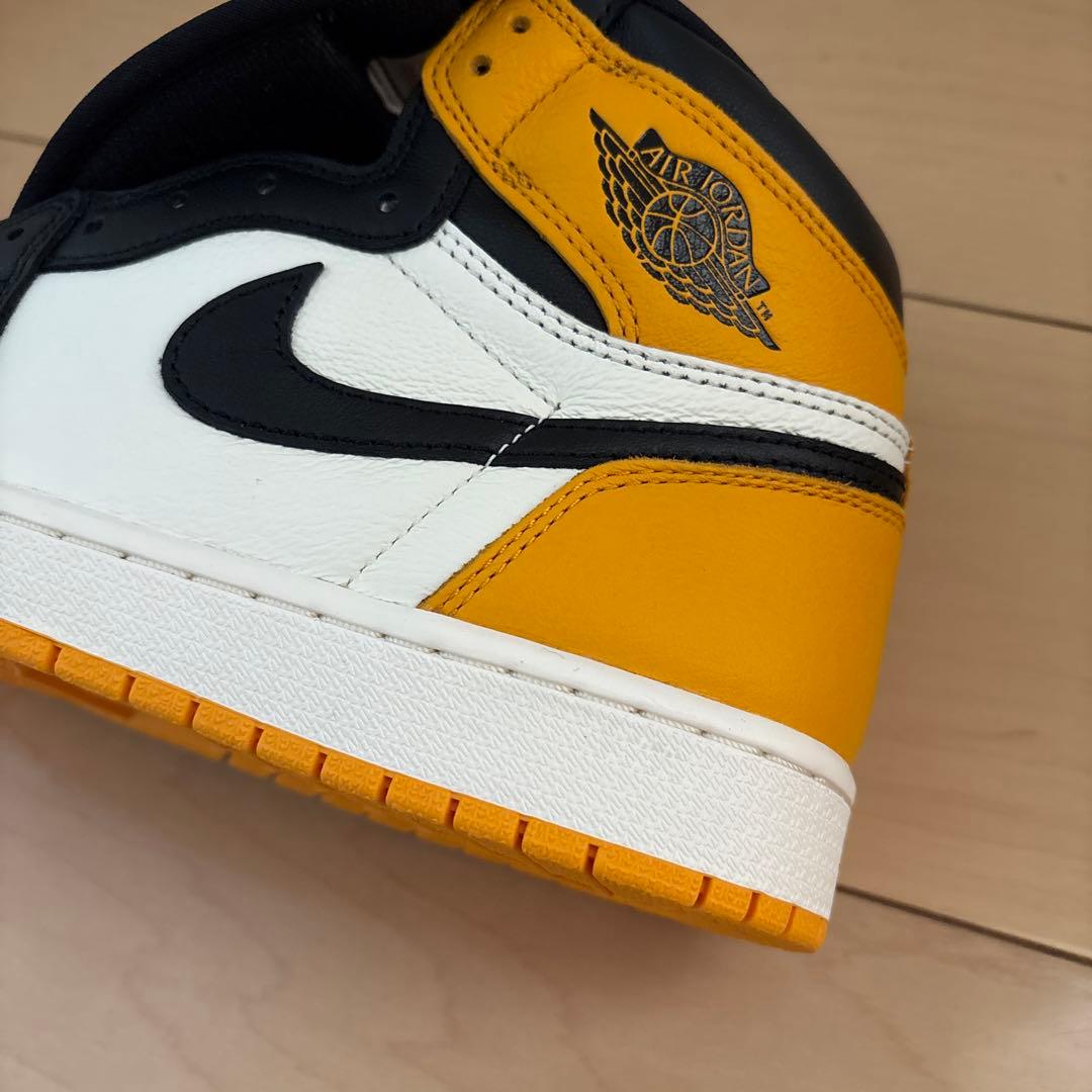 Nike Air Jordan 1 ブラック/イエロー ハイカット