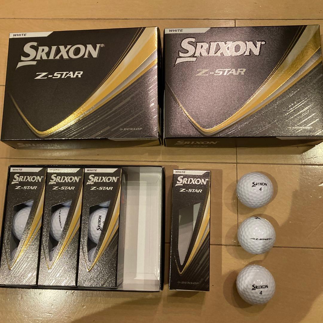 Srixon Z-STAR ホワイト 3ダース