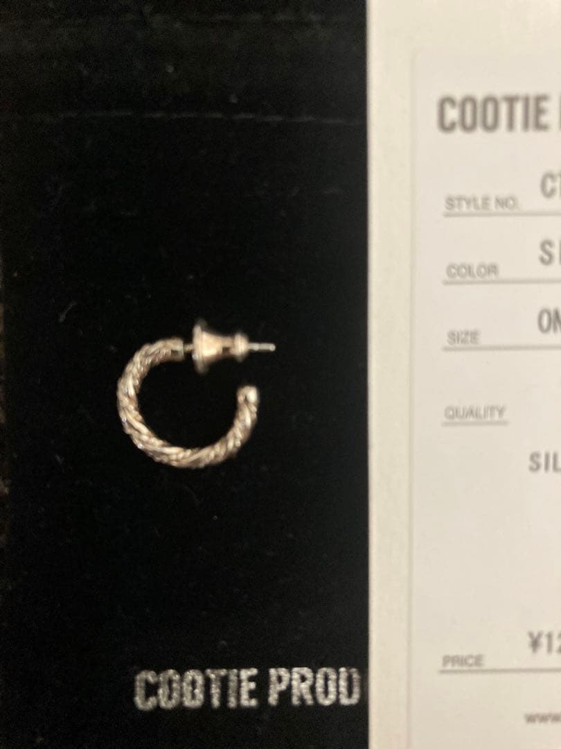 ピアス　片耳用　クーティ　プロダクションズ　cootie productions