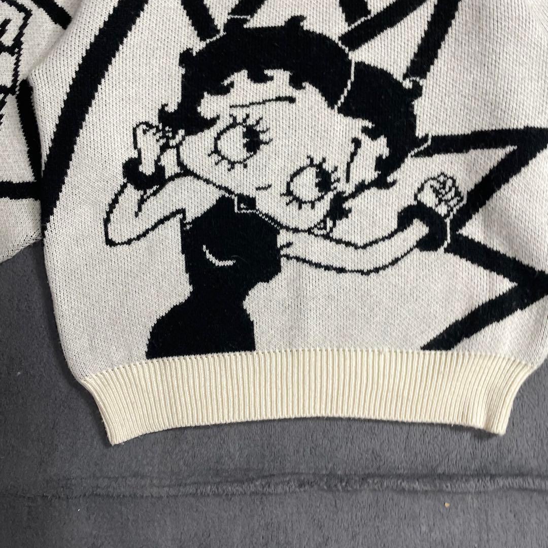 BettyBoop ベティブープ　ニットセーター　アニメ　ムービー