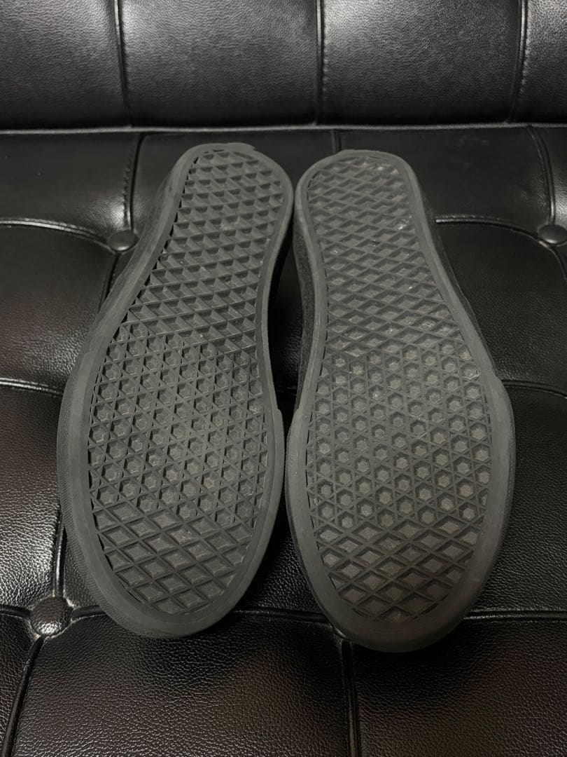 VANS US9 27cm AUTHENTIC LEATHER レザースケシュー