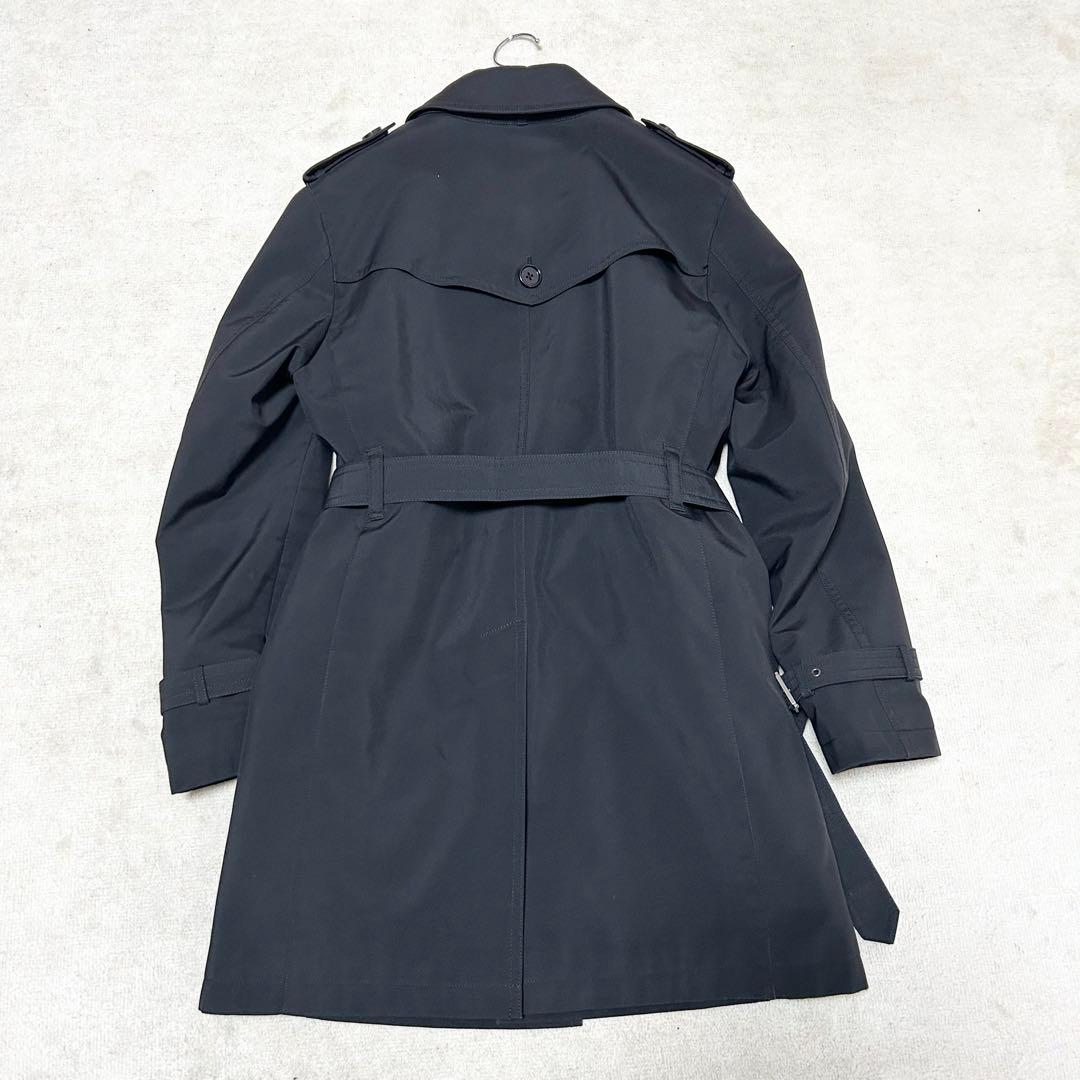 極美品　バーバリーブラックレーベル　トレンチコート　ライナー付き　ノバチェック
