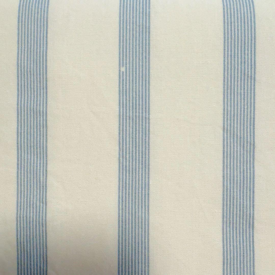 テクラTEKLA デュべカバー　ダブル ニードルストライプ