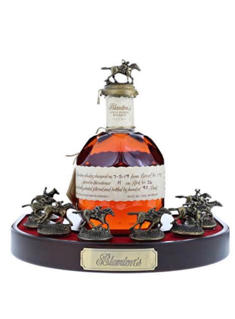 Blanton's ウイスキー用ディスプレイスタンド