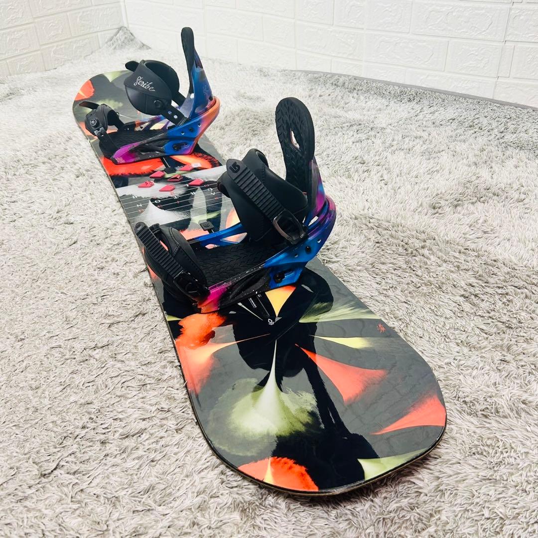 【初心者おすすめ 】 バートン　デジャブ　スノーボード　セット 138cm