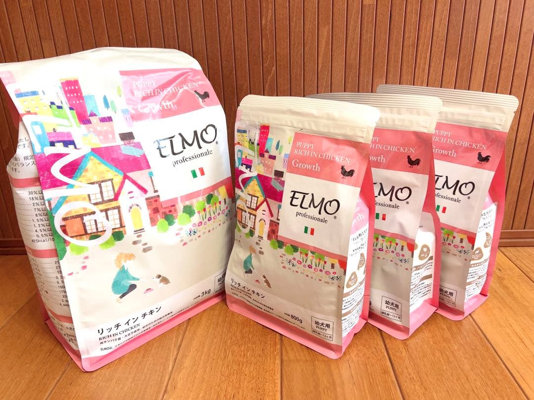 ELMO エルモ 幼犬用 リッチインチキン 離乳期から12ヶ月 5.4kg