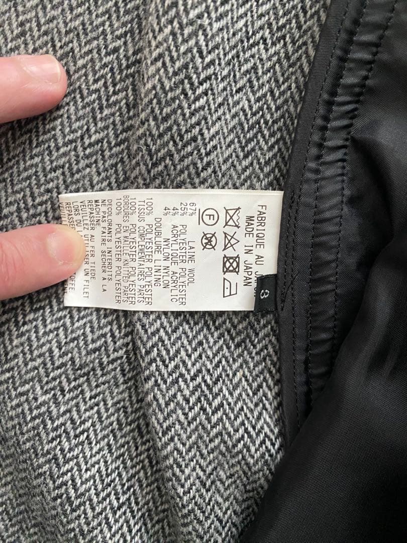 S'YTE Jersey Sleeve Coat ヨウジヤマモト 98ss