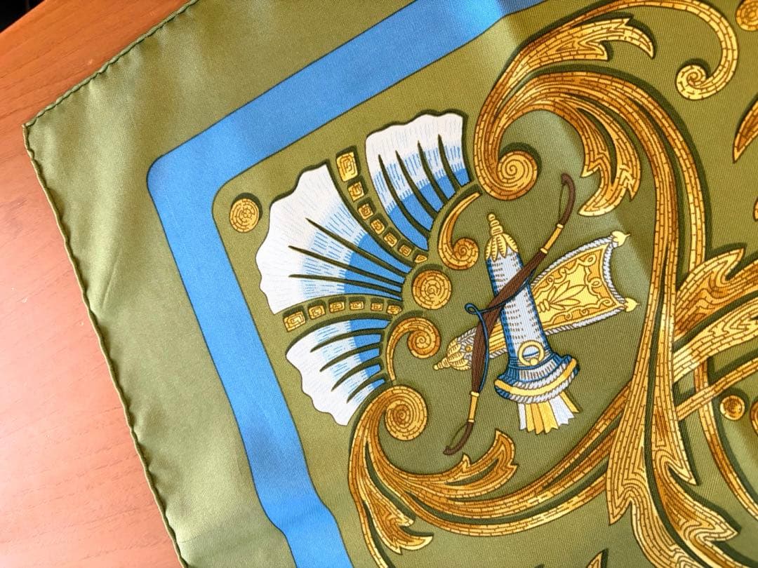 HERMES エルメス スカーフ カレ90 シルク ヴィンテージ