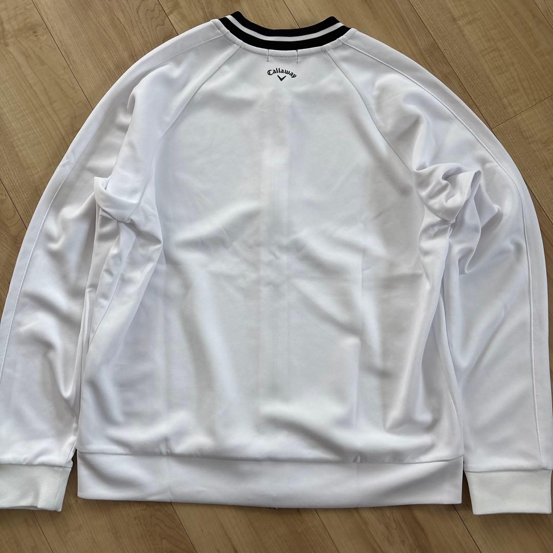 新品　キャロウェイ　レディース　スウェット　パーカー　ジャケット　ホワイト　XL