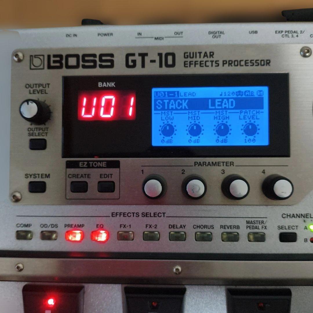 BOSS GT-10 マルチエフェクター