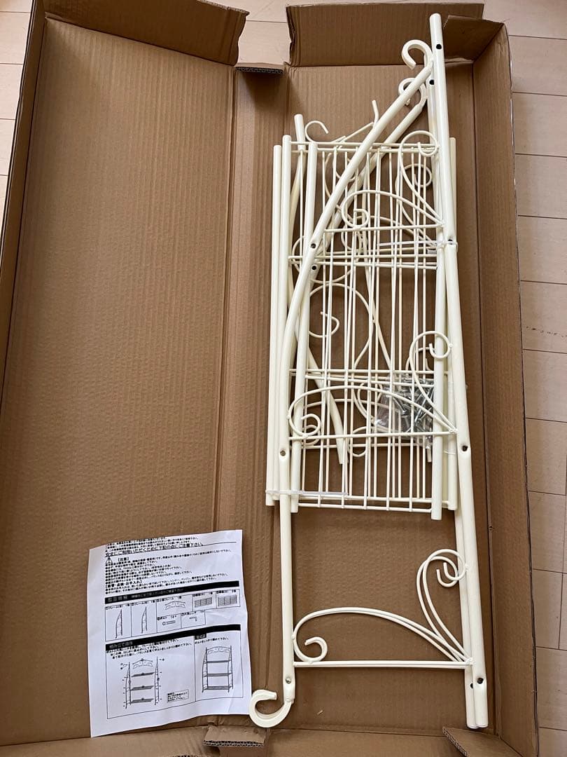 アイアンラック3段　送料込み価格