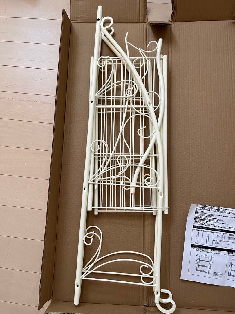 アイアンラック3段　送料込み価格