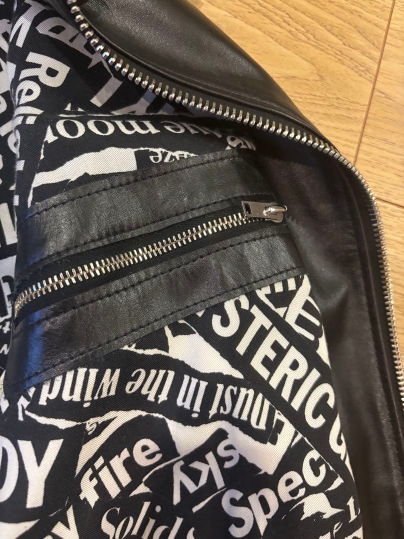 ［廃盤　美品］ルイスレザー × ヒステリックグラマーのネブラスカ ジャケット。