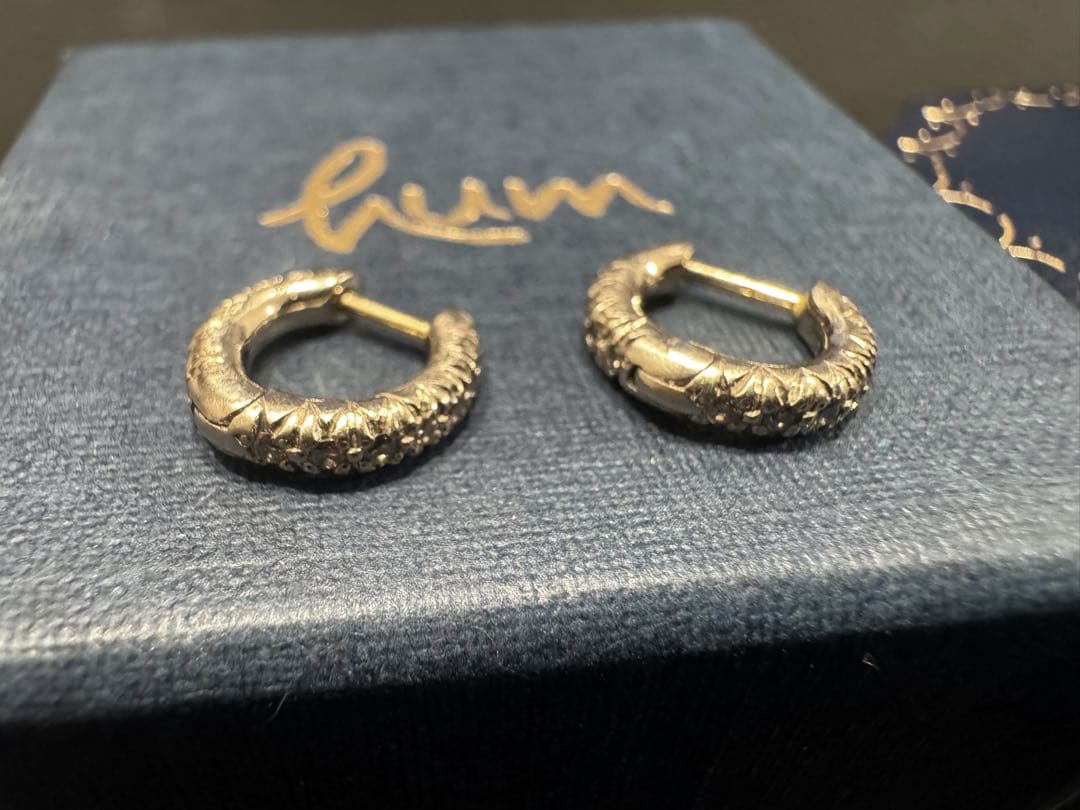 アクセサリー ham K18 WG HUMETE CLASSIC PIERCED