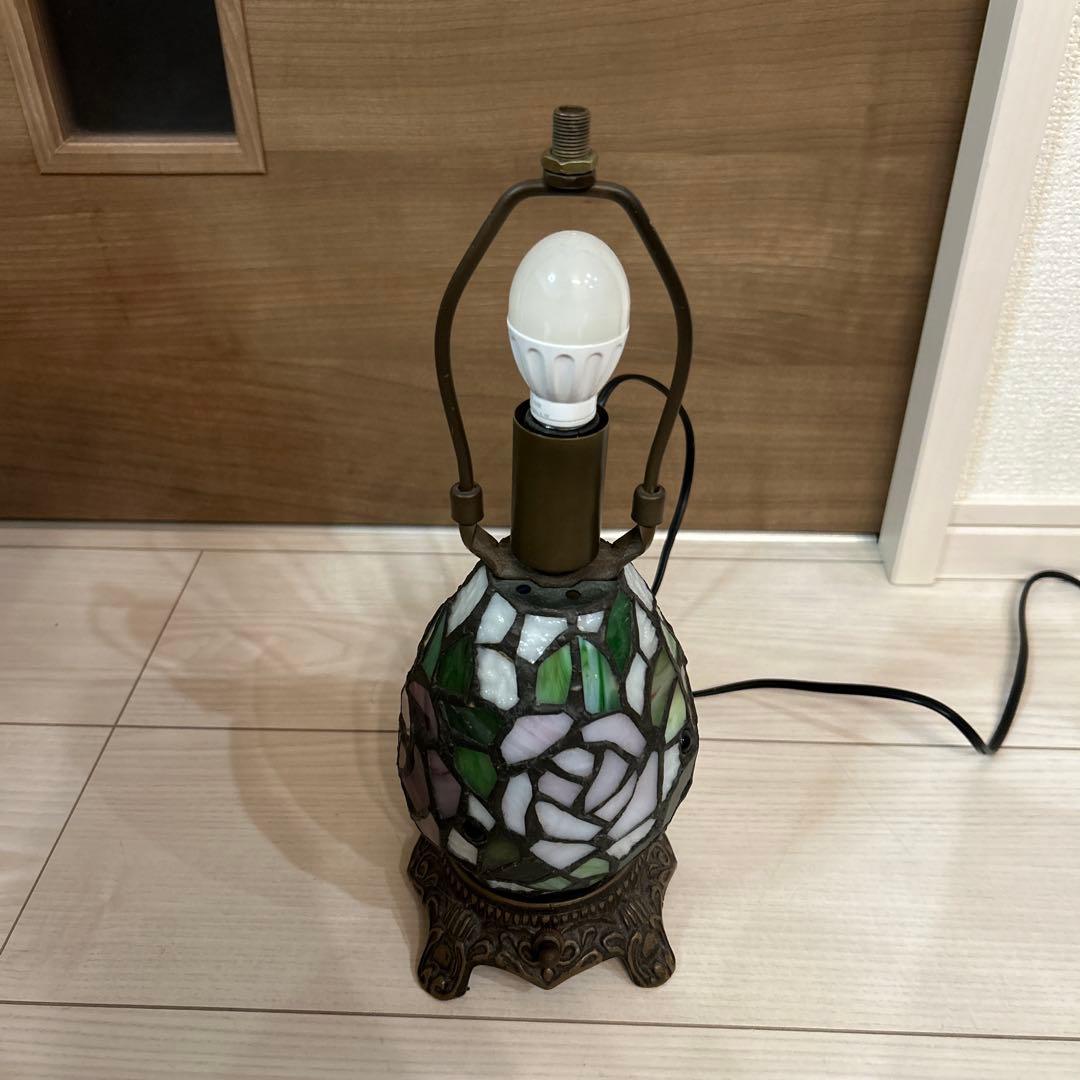 ステンドグラス スタンドライト　2灯　照明器具