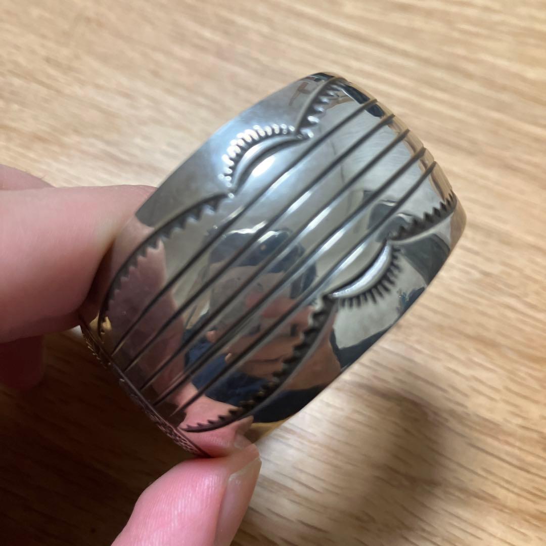 【希少】インディアンジュエリー　バングル　時計　アメカジ　ヴィンテージ