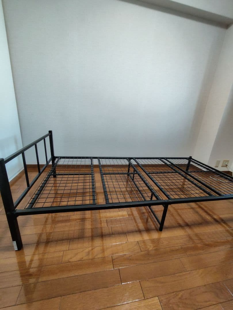 【ニトリ】シングルパイプベッド バジーナF3 ブラック